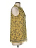 Max Studio 100% Polyester Yellow Sleeveless Blouse One size - photo 4