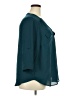 Torrid Teal 3/4 Sleeve Blouse Size 2X Plus (2) - photo 4