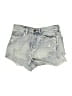 Blank NYC 100% Cotton Blue Denim Shorts Size 27 waist - photo 1