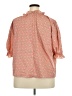 MELLODAY Orange 3/4 Sleeve Button-Down Shirt Size 2X - photo 2