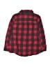 OshKosh B'gosh 100% Cotton Checkered-gingham Red Long Sleeve Button-Down Shirt Size 7 - photo 2
