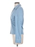 Zara Blue Long Sleeve Top Size S - photo 5