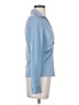 Zara Blue Long Sleeve Top Size S - photo 4