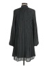DR2 100% Polyester Print Black Casual Dress Size M - photo 2