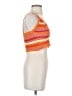 No Comment 100% Acrylic Orange Sleeveless Top Size S - photo 4