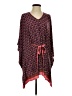 IMAN Burgundy Poncho Size XS - photo 1
