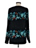 Ann Taylor LOFT 100% Polyester Teal Long Sleeve Blouse Size S - photo 2