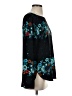 Ann Taylor LOFT 100% Polyester Teal Long Sleeve Blouse Size S - photo 4