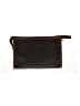 Guess 100% Leather Brown Makeup Bag One size - photo 2