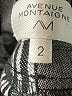 Avenue Montaigne Houndstooth Gray Casual Pants Size Lg (3) - photo 8