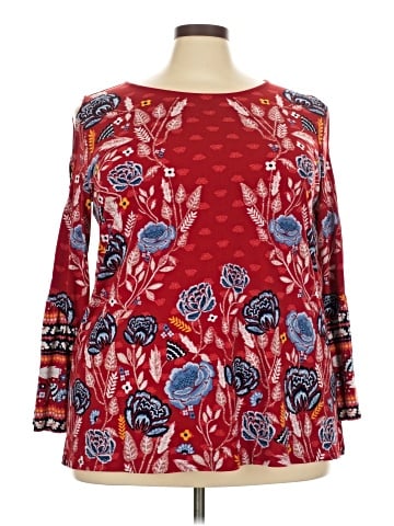 Style&Co Long Sleeve Blouse (view 1)