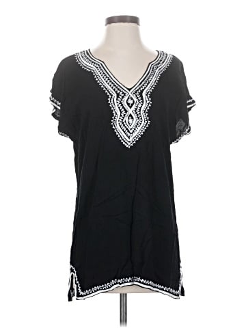 Blue Ginger Short Sleeve Blouse (view 1)