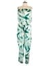 J.Crew 100% Polyester Tropical Green Jumpsuit Size L - photo 1
