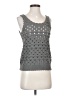 Splendid 100% Cotton Gray Sleeveless Top Size S - photo 1
