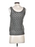Splendid 100% Cotton Gray Sleeveless Top Size S - photo 2