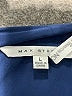 Max Studio 100% Polyester Blue Sleeveless Blouse Size L - photo 7