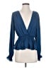 Timing 100% Polyester Blue 3/4 Sleeve T-Shirt Size S - photo 1