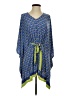IMAN Blue Poncho Size XS - photo 1