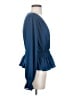 Timing 100% Polyester Blue 3/4 Sleeve T-Shirt Size S - photo 4