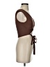 Meraki Brown Sleeveless Blouse Size XS - photo 4