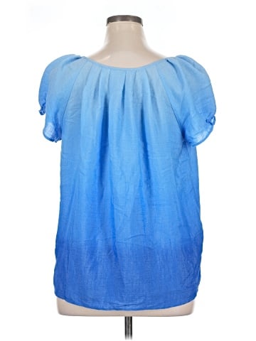 Christopher & Banks Short Sleeve Blouse (view 2)