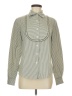 Carlisle Green Gray Long Sleeve Blouse Size 8 - photo 1