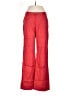 CAbi Red Linen Pants Size 8 - photo 1