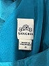 Sangria Color Block Teal Cocktail Dress Size 6 - photo 7