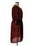 Mossimo 100% Polyester Solid Burgundy Casual Dress Size XL - photo 4