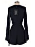 PrettyLittleThing 100% Polyester Solid Black Romper Size 10 - photo 2