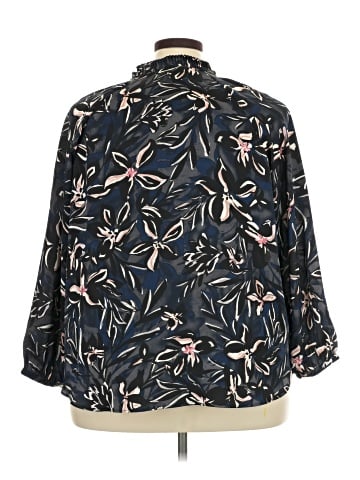 Nic + Zoe Long Sleeve Polo (view 2)