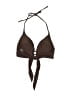 Berlook Solid Brown Swimsuit Top Size XL - photo 2