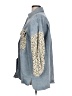 Entro Blue Denim Jacket Size L - photo 5