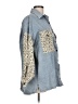 Entro Blue Denim Jacket Size L - photo 4