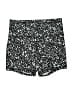 Athleta Animal Print Black Athletic Shorts Size L - photo 1