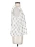 Paper Crane 100% Polyester White Tank Top Size S - photo 4