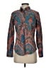 J.Crew 100% Cotton Paisley Teal Long Sleeve Blouse Size 4 - photo 1