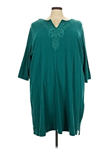 Woman Within Casual Dress (view 1)