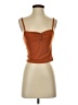 Topshop Orange Sleeveless Top Size 4 - photo 1