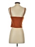 Topshop Orange Sleeveless Top Size 4 - photo 2