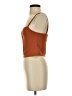 Topshop Orange Sleeveless Top Size 4 - photo 5
