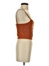 Topshop Orange Sleeveless Top Size 4 - photo 4