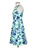 J.Crew Floral Blue Cocktail Dress Size 2 - photo 5