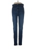 J.Crew Solid Blue Jeans Size 32 waist (tall) - photo 1