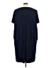 Woman Within Solid Blue Casual Dress Size 26 (2X) - photo 2