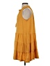 Max Studio Yellow Casual Dress Size S - photo 5