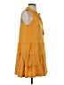 Max Studio Yellow Casual Dress Size S - photo 4