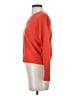 Madewell 100% Cashmere Orange Cashmere Pullover Sweater Size XS - photo 5