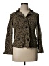 Gerard Darel Animal Print Gold Tan Blazer Size 14 (46) - photo 1