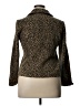 Gerard Darel Animal Print Gold Tan Blazer Size 14 (46) - photo 2